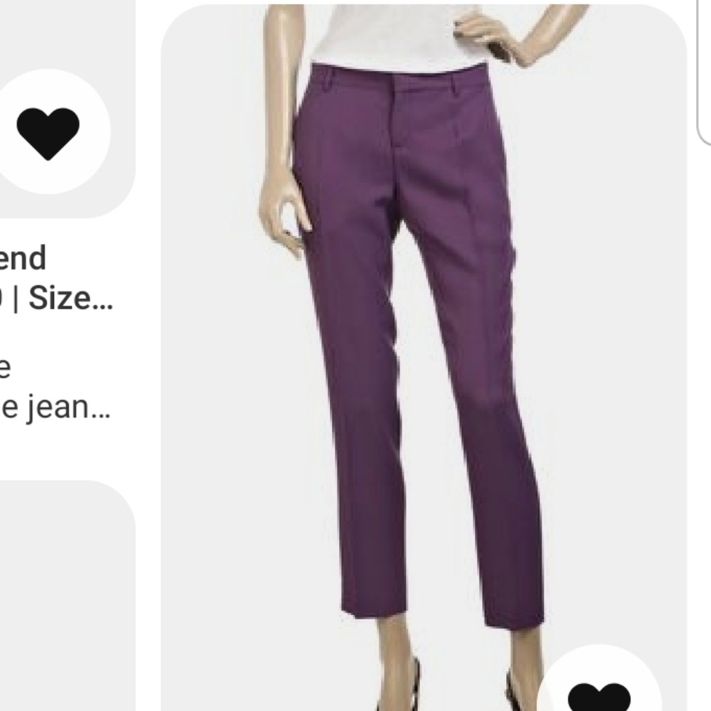 Alberta Ferretti Cropped Pants